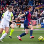 Aitana Bonmatí en el último Clásico.