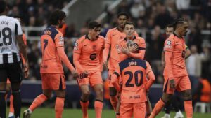 Celebración penalti.