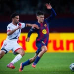Pedri y Zaïre-Emery en el último Barça-PSG