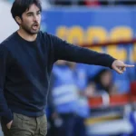 Pere Romeu durante el partido contra el Chelsea