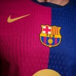 La primera equipación Barça