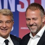 Laporta y Hansi Flick