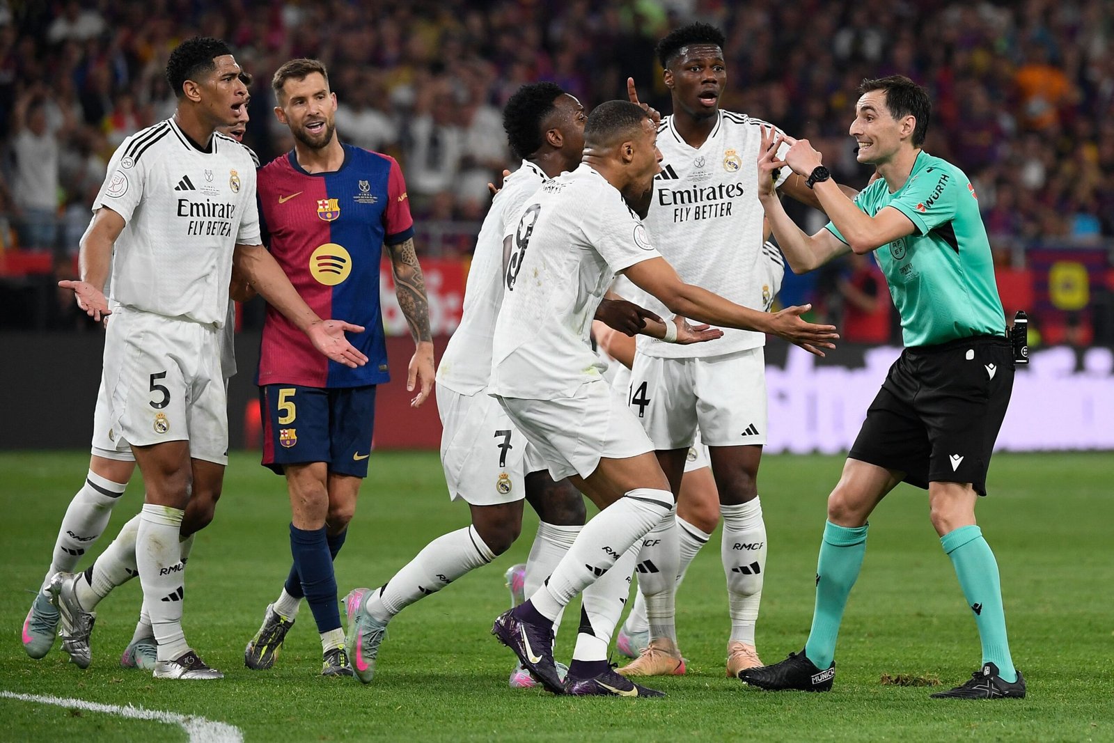 Jugadores del Madrid
