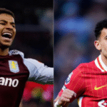 Marcus Rashford y Luis Díaz.