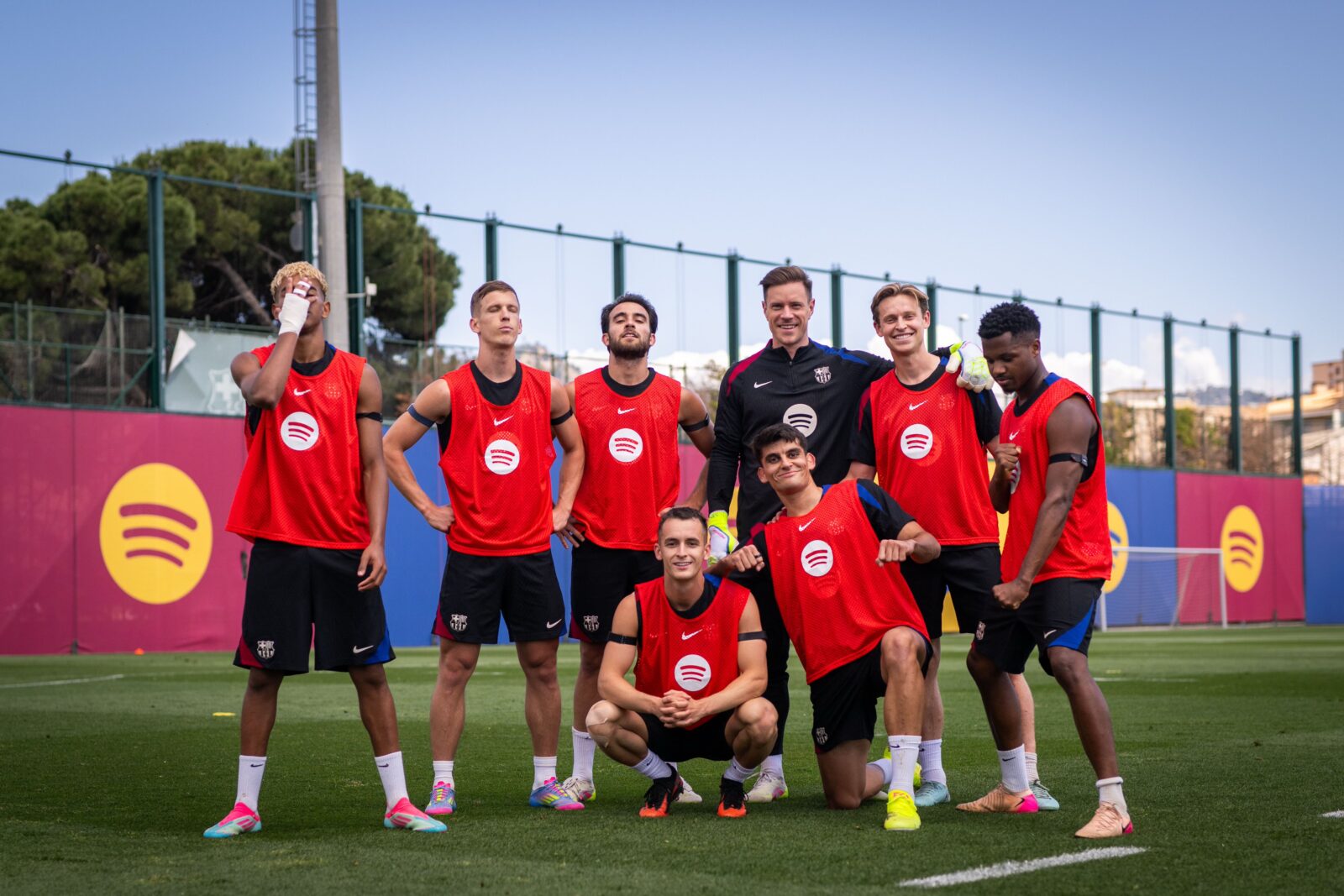 Entrenamiento FC Barcelona