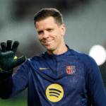 Szczesny con el Barça.