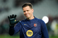 Szczesny con el Barça.