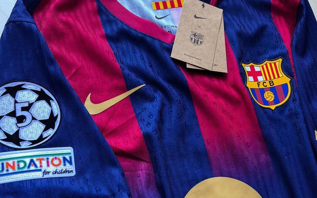 Primera equipación del Barça para la temporada 25-26.