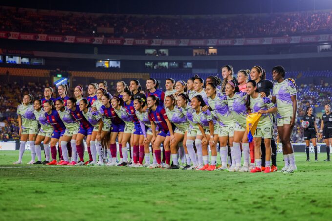 Barça y Club Tigres Femenil