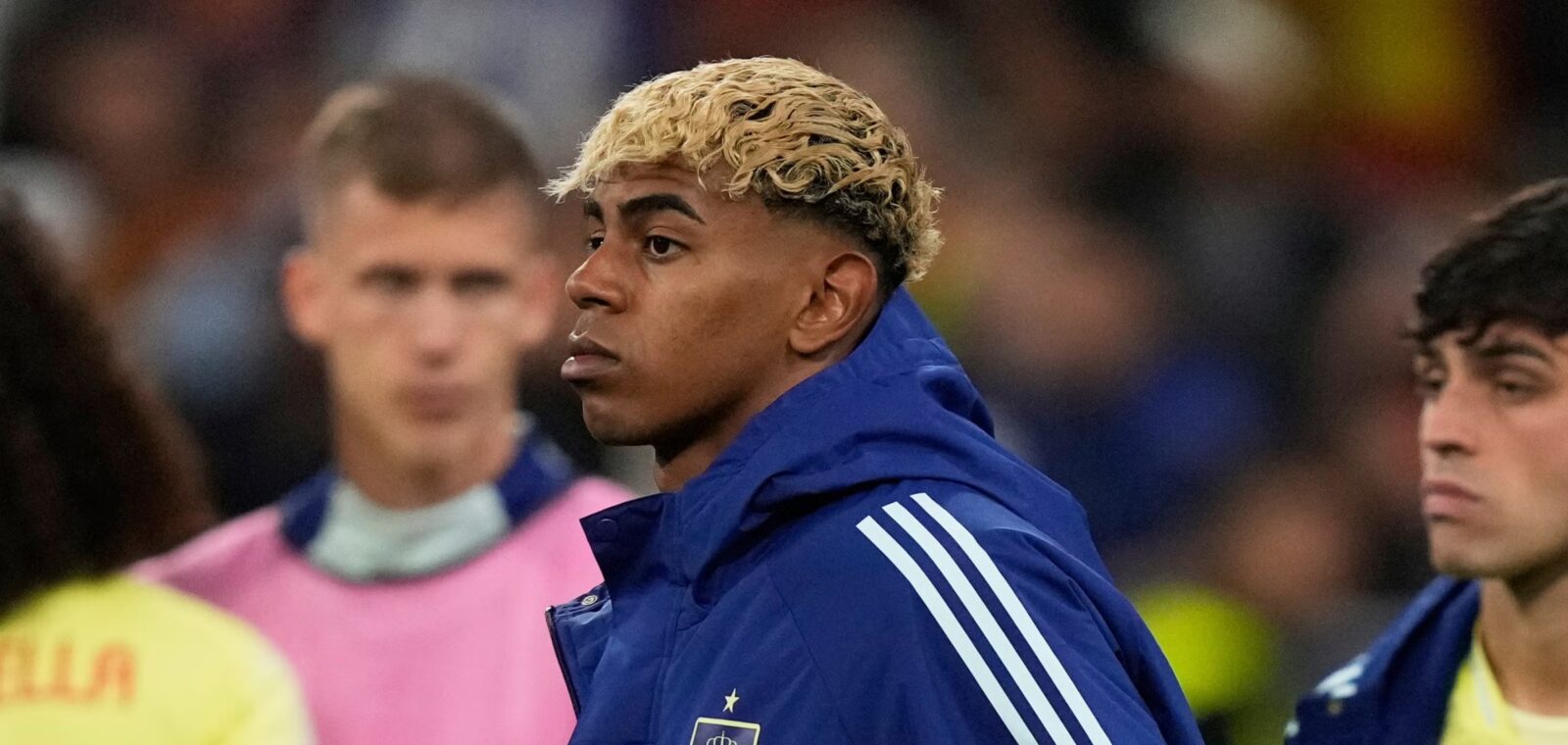 Lamine Yamal al acabar la final de la Nations League