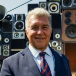 Laporta anunciando el regreso al Camp Nou