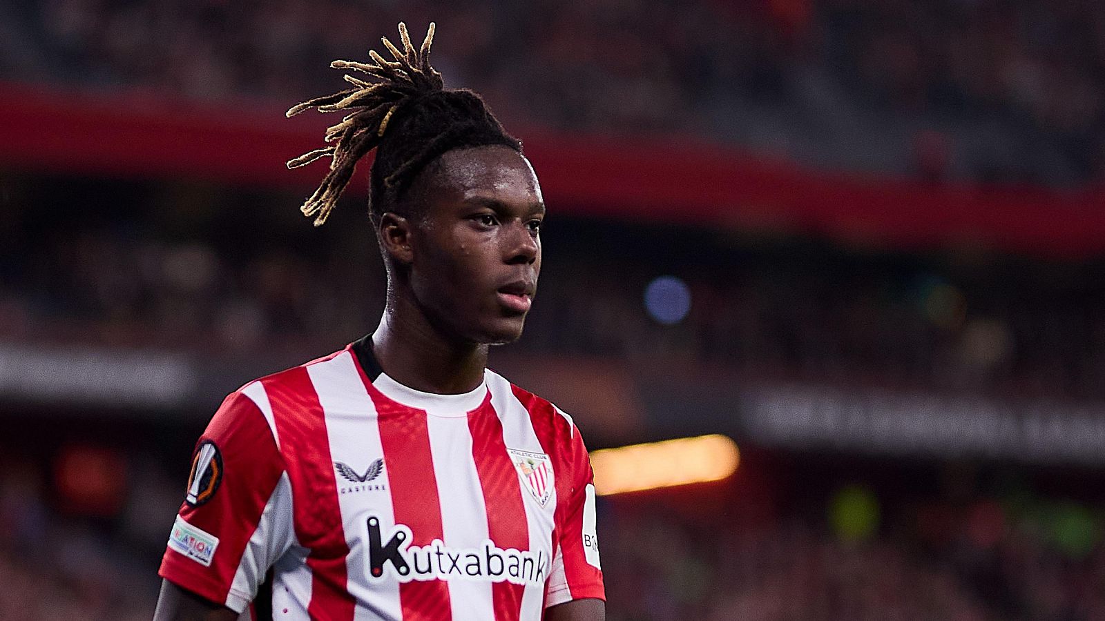 Nico Williams en un partido