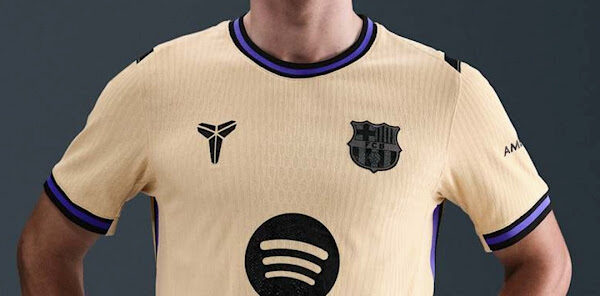 Segunda equipación Barça 2025/26