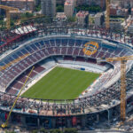 Las obras del Camp Nou.