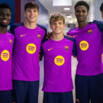 Landry Farré, Jofre Torrents, Juan Hernández, Ibrahim Diarra y Pedro Fernández.