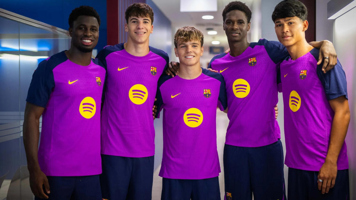 Landry Farré, Jofre Torrents, Juan Hernández, Ibrahim Diarra y Pedro Fernández.