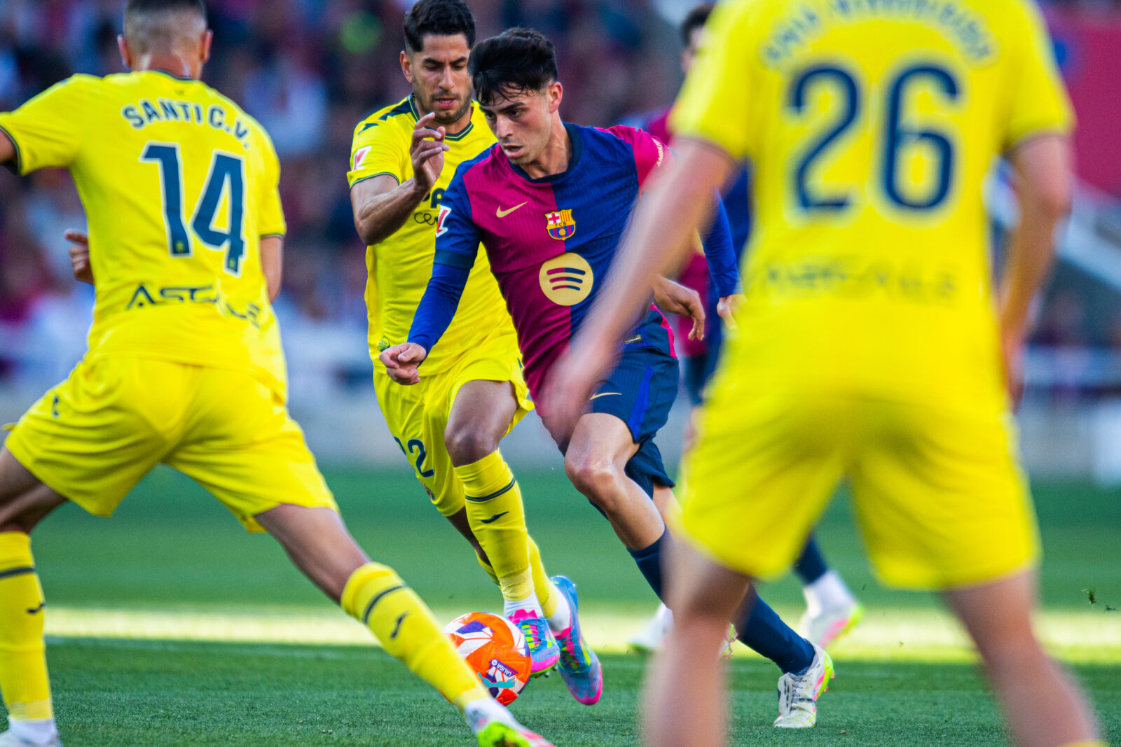 Pedri vs Villarreal