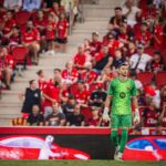 Joan García con el FC Barcelona.