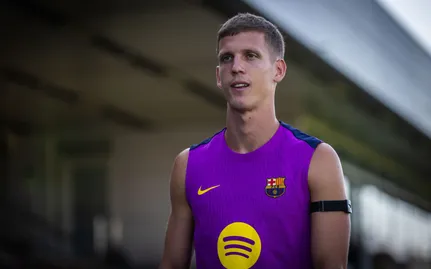 Dani Olmo vuelve a entrenar con el grupo
