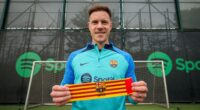 Ter Stegen con el brazalete