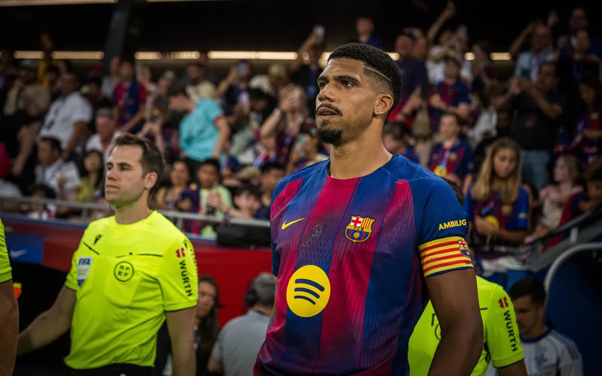 Ronald Araujo en el Gamper.