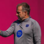 El técnico culé prepara el partido contra el Oviedo