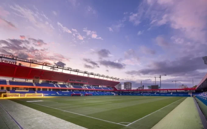 Imagen del estado actual del Estadi Johan Cruyff