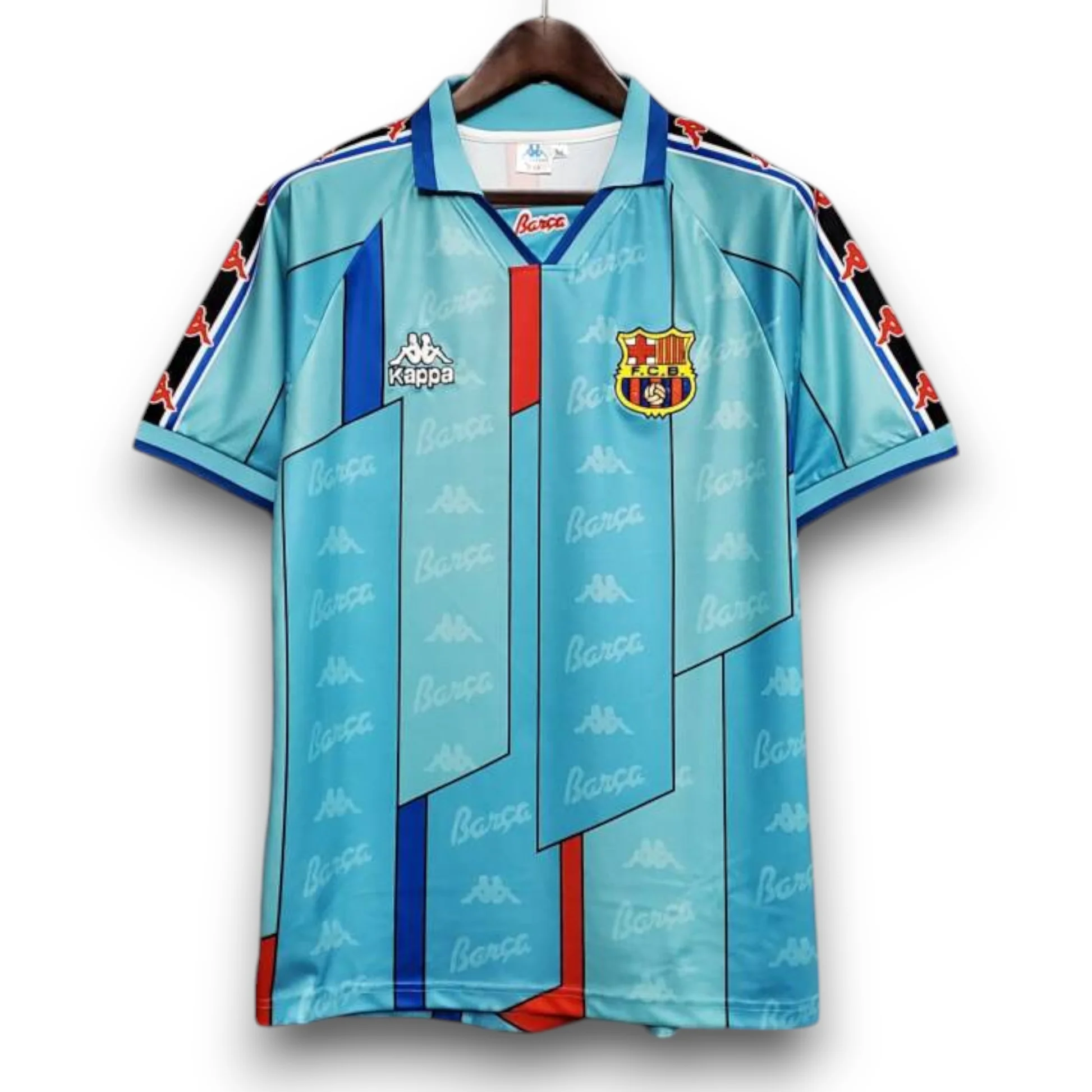 Camiseta alternativa Barça 1990-1992.