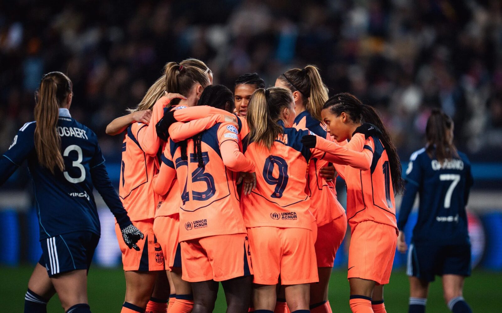 El FC Barcelona femenino en Champions.