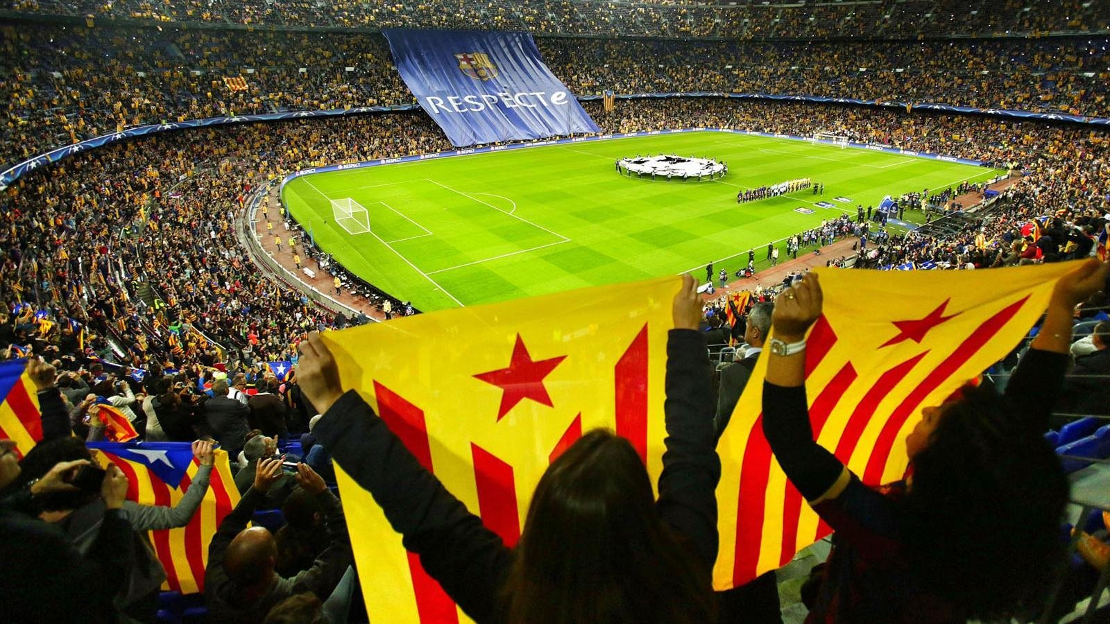 Estelades en el Camp Nou