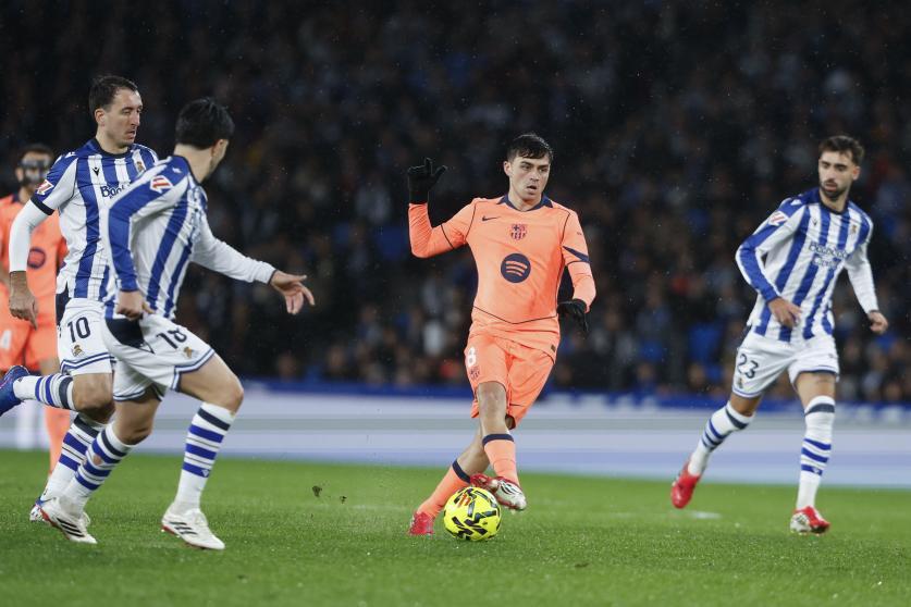 Pedri vs Real Sociedad