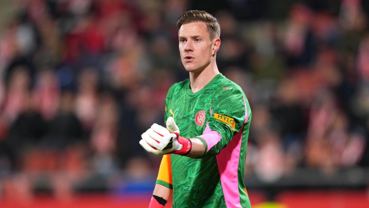Ter Stegen en el Girona