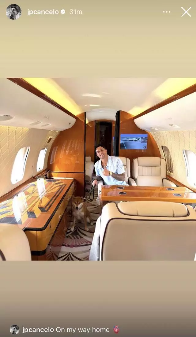 Cancelo, de camino a Barcelona / INSTAGRAM