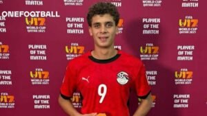 Hamza Abdelkarim, el '9' de Egipto. Foto: SPORT