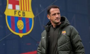 Juliano Belletti, en uno de los entrenamientos del equipo. Foto: Jijantes FC