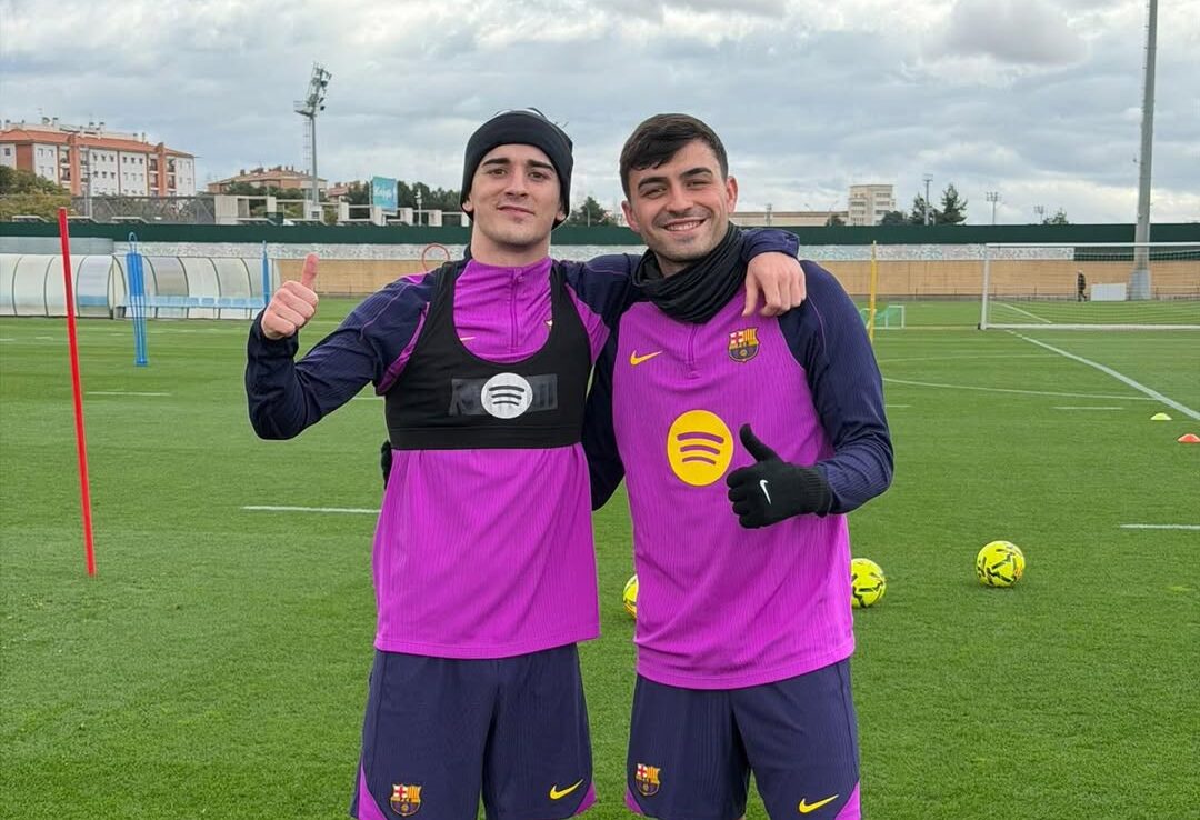 Gavi y Pedri en su recuperación