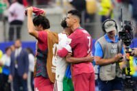 Lamine y Cristiano.