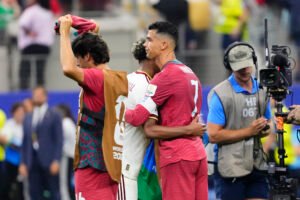 Lamine y Cristiano.