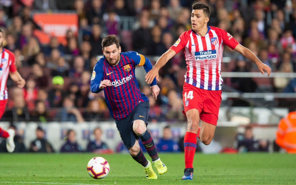 Rodri en el Camp Nou