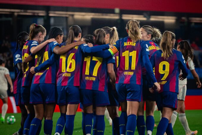 FC Barcelona femenino en la Women’s Champions League.