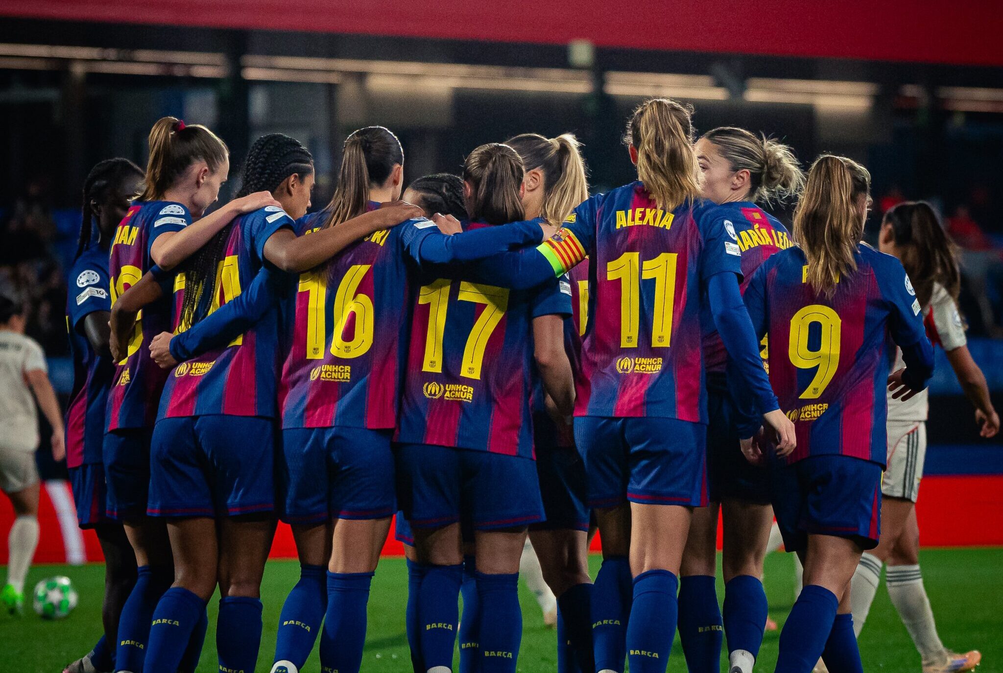 FC Barcelona femenino en la Women’s Champions League.