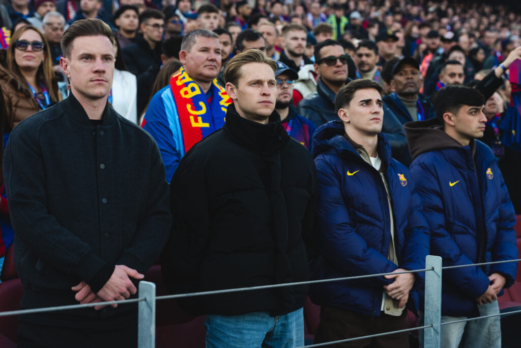 Ter Stegen presente el la vuelta del equipo al Spotify Camp Nou
