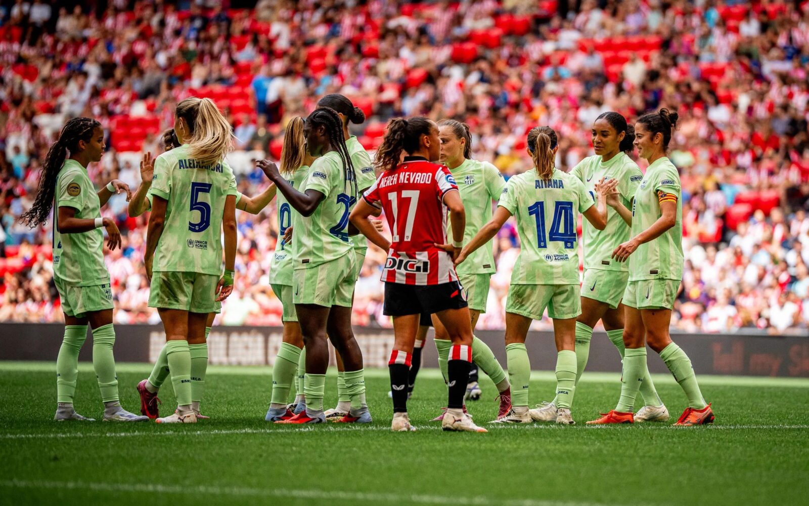 FC Barcelona ante el Athletic Club.