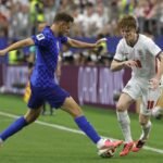 Anthony Gordon frente a Croacia