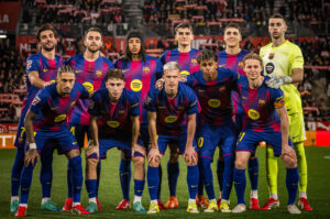 Once del Barcelona ante el Girona