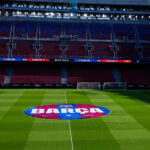 El césped del Camp Nou