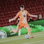 Joan García en el Camp Nou