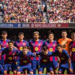 Once del Barça ante el Rayo Vallecano