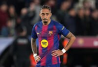 Raphinha ante el Atlético de Madrid