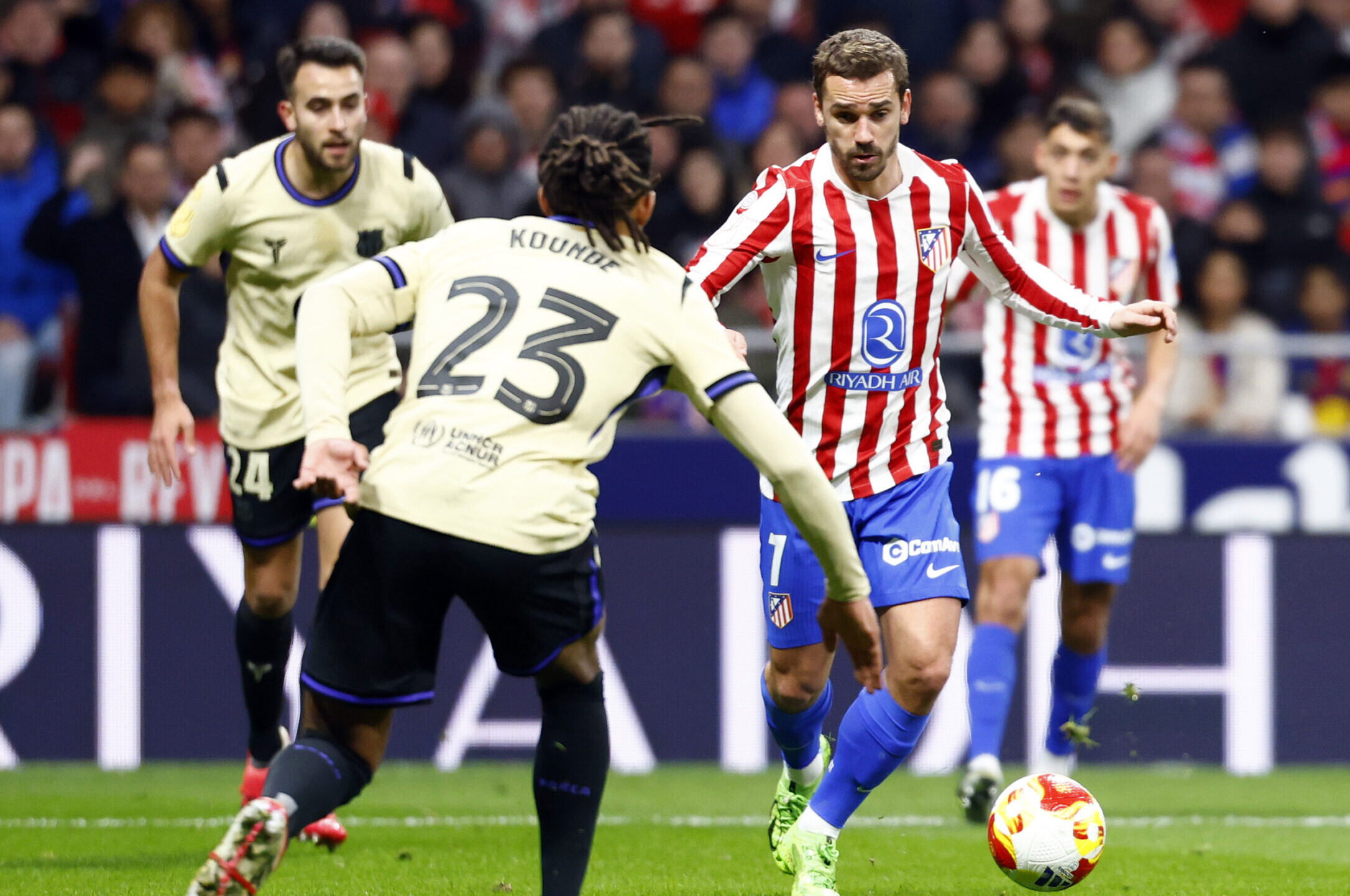 Ida de semifinales entre Atlético de Madrid y FC Barcelona